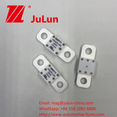 300A 150VDC A202001 Método de montaje de perno fácil de instalar 20 * 55mm Fusiles cerámicos para automóviles con torque ajustado recomendado 11-13N · m Para M8