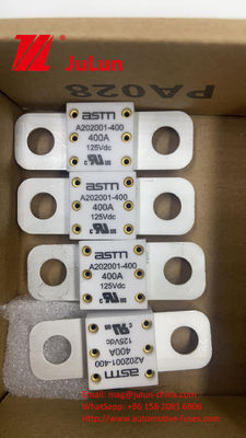 150VDC 500A A202001 Fusiles cerámicos para vehículos con batería de almacenamiento de energía para vehículos