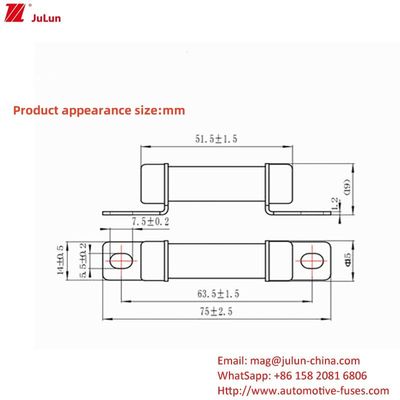 RS309 32A-35A -40A -50A Adaptador de carga de corriente Ev Compatible con voltaje de 750VDC