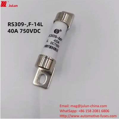 Tipo de terminal de fusible de vehículo eléctrico de energía 750VDC para 32A-35A-40A-50A Protección de vehículos eléctricos de alta tensión