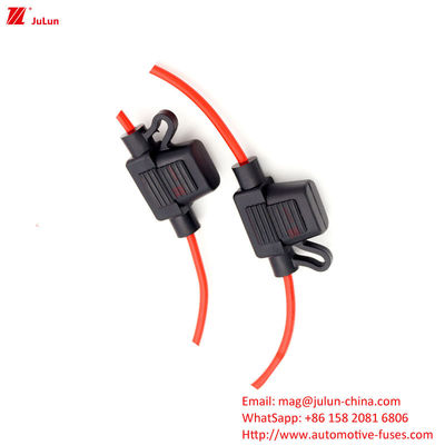 Vehículo eléctrico 30 amperios soporte de fusible automotriz de plástico / carcasa de nylon