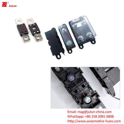 20A-500A Sistema eléctrico automotriz de corriente nominal ANM Tipo de enchufe soporte de fusible Material de silicona