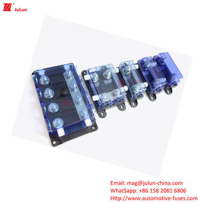 Mediano y grande poroso tipo de conexión de la instalación del contenedor de fusible para el rojo negro ANM fusible de automóvil
