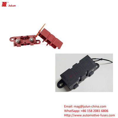 ANM ANL Portador de fusibles para automóviles en rojo negro para automóviles grandes/medianos/pequeños que utilizan materiales resistentes a la temperatura