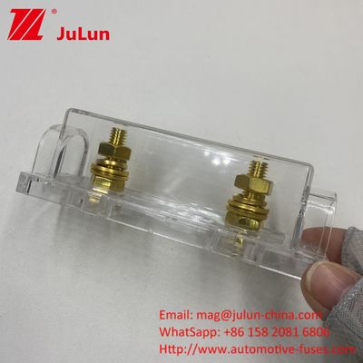 Diseño a prueba de polvo del soporte de fusible ANL transparente 20A 30A 80A 100A 200A 300A 400A 500A Corriente nominal