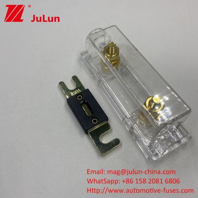 Sustentador de fusibles ANL para automóviles de audio embarcaciones camiones automotrices 30A-200A Sustentador de fusibles ANL Protección eléctrica