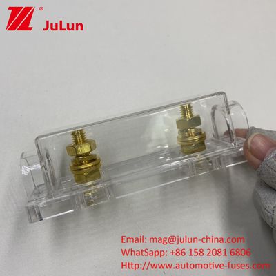 Sustentador de fusibles ANL para automóviles de audio embarcaciones camiones automotrices 30A-200A Sustentador de fusibles ANL Protección eléctrica