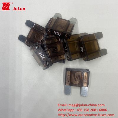 Fuentes de seguridad para automóviles de tipo Blade 60A para electrónica automotriz 32V