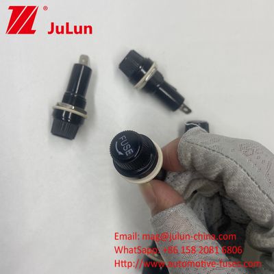 Tipo de soldadura Panel de montaje caja electrónica de contenedor de fusible automático para fusible de vidrio fusible de microondas