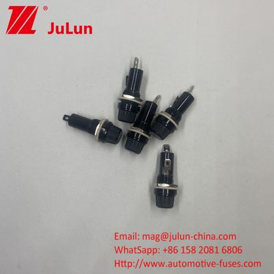 10A 250V AC 6 * 30 Bakelita Mini Soportador de fusibles de plátano enchufe