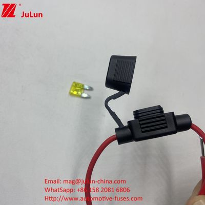 Portador de fusible a prueba de agua en línea de automóvil estándar ATM medio ATC Mini Blade Auto portador de fusible 12V