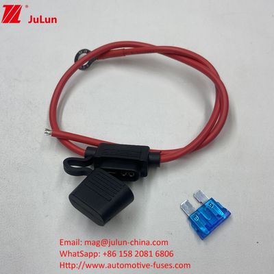 Portador de fusible a prueba de agua en línea de automóvil estándar ATM medio ATC Mini Blade Auto portador de fusible 12V