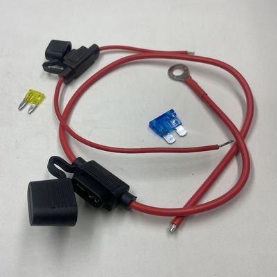 Buques Contenedor de fusibles para automóviles con alambre, banda de fusibles pequeña o media 5A 10A 15A 30A 40A
