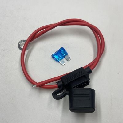 Buques Contenedor de fusibles para automóviles con alambre, banda de fusibles pequeña o media 5A 10A 15A 30A 40A