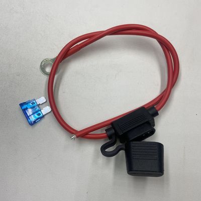 UL caja de fusibles de cuchilla en línea a prueba de agua estándar / enchufe medio en el soporte de fusibles de automóviles con 22awg 20awg 18awg 16awg 14awg 12awg 10awg