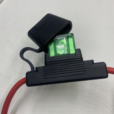 50A 15A 30A 60A Sistemas de alimentación para automóviles Portador de fusibles de automóviles Aplica a fusibles MIDI y diseñado para material de latón de aleación de zinc ABS