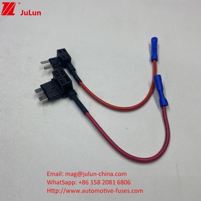 Fabrica de grifo de fusibles de cuchillas estándar al por mayor con portafusibles de automóviles estándar de 32V 1A-40A
