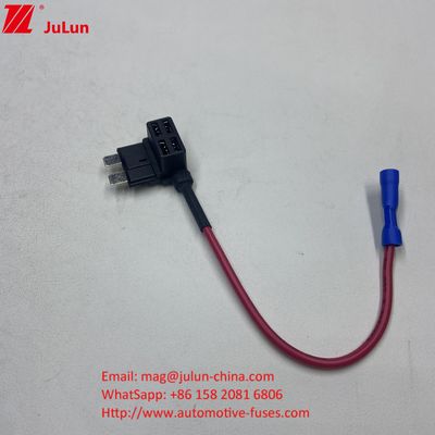 Fabrica de grifo de fusibles de cuchillas estándar al por mayor con portafusibles de automóviles estándar de 32V 1A-40A