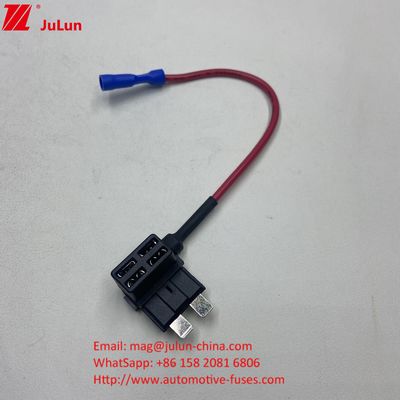 Fuse de coche de cuchilla Mini Añadir un circuito de perfil bajo 100 Amp de caja de fusibles de automóviles MIcro