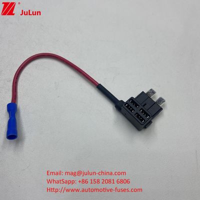 F3A 5A 10A 15A Fuse Tap 16AWG Car añadir un circuito ACU adaptador de fusible de hoja con portafusibles para coches camiones