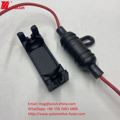 10x38mm 5x20mm 6x30mm Portador de fusibles en línea impermeable al aire libre a prueba de polvo PA66 carcasa para iluminación de escenario de luz de calle