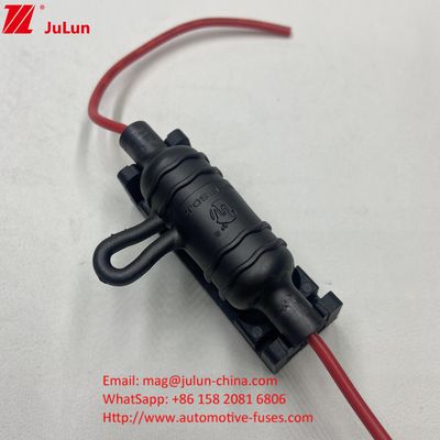 Con cable de alambre UL IP68 impermeable portafusibles en línea Componentes de fusibles para fusibles cerámicos de vidrio de 5 * 20 6 * 32 mm