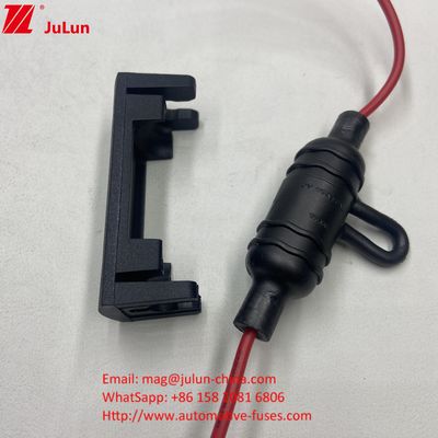 Con cable de alambre UL IP68 impermeable portafusibles en línea Componentes de fusibles para fusibles cerámicos de vidrio de 5 * 20 6 * 32 mm