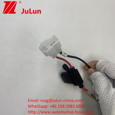 20A Portador de fusible de la batería de potencia con conector SAE a conector femenino Spade Pigtail