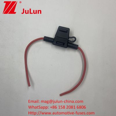 12V de automóviles ATC portafusibles de cuchillas de automóvilesTap en línea Mini portafusibles con 10 cables de calibre