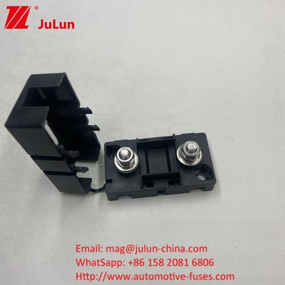 ANS-H 1-Way Midi Fuse Holder ANS-8 20A 50A 80A 100A 150A 175A 200A Placa de seguridad Base del transportista de coches caja de fusibles tipo de pernoFuse Holder para aplicaciones de trabajo pesado
