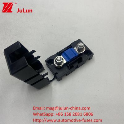 ANS-H 1-Way Midi Fuse Holder ANS-8 20A 50A 80A 100A 150A 175A 200A Placa de seguridad Base del transportista de coches caja de fusibles tipo de pernoFuse Holder para aplicaciones de trabajo pesado