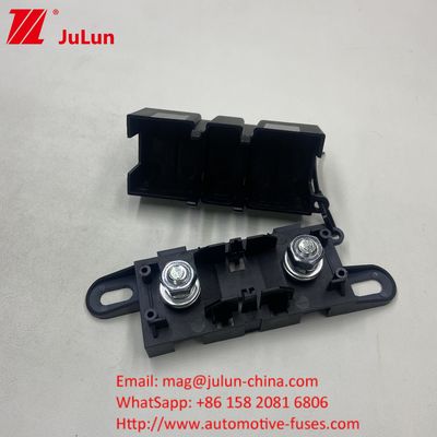 Tipo de cerrojo medio ANM-H Caja de fusibles para automóviles de bajo voltaje Portador de fusibles para automóviles Compatible con fusibles de cerrojo ANM/MEGA Baja capacidad de ruptura