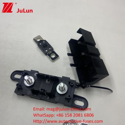 Tipo de cerrojo medio ANM-H Caja de fusibles para automóviles de bajo voltaje Portador de fusibles para automóviles Compatible con fusibles de cerrojo ANM/MEGA Baja capacidad de ruptura