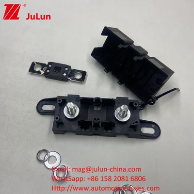 ANM / MEGA Tipo de cerrojo medio ANM-H Caja de fusibles para automóviles de baja tensión Portador de fusibles para automóviles Compatible con fusibles de cerrojo de baja capacidad de ruptura