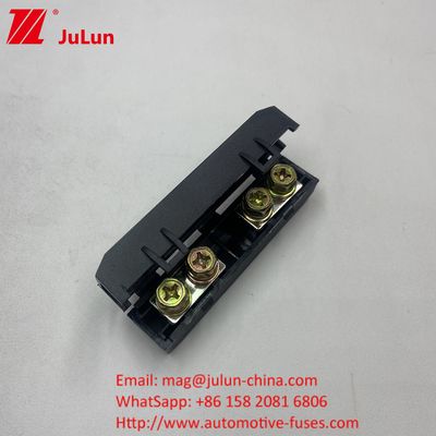 Puesto de fusibles de alta potencia para automóviles 30-120a 32VDC caja de fusibles para automóviles de vía única para sobrecarga