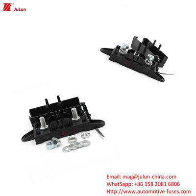 ANL Car Fuse Holder Housing PVC Color Negro Azul Transparente Oro