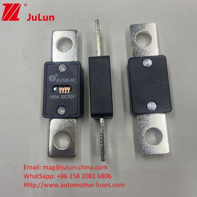 Protección DC EV HEV Fuse de vehículo eléctrico para la distancia de agujero del automóvil 51mm EV