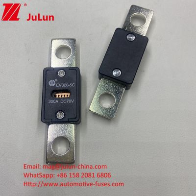 EV320-5X Fusiles para cuchillas de automóviles 70VDC 400A Capacidad de ruptura 6KA