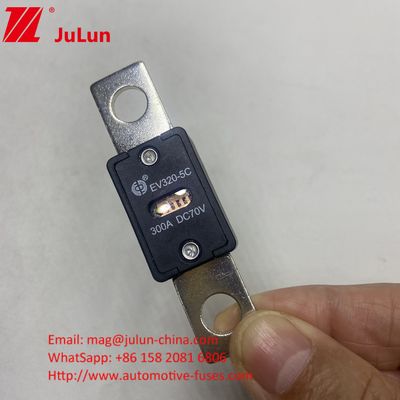 EV320-5C 200A 70VDC Fusiles de carga rápida para vehículos eléctricos 68*19*10mm Distancia del agujero 51mm