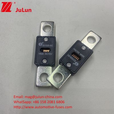 EV320-5C 200A 70VDC Fusiles de carga rápida para vehículos eléctricos 68*19*10mm Distancia del agujero 51mm