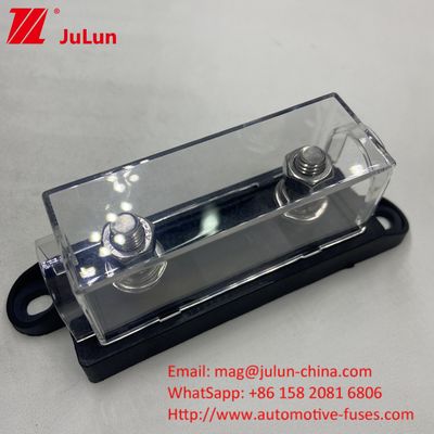 40A 50A 60A 70A 80A 100A 200A 250A 300A 400A 500A ANM Bloque de soporte de fusible automático de mechón con cubierta aislante transparente