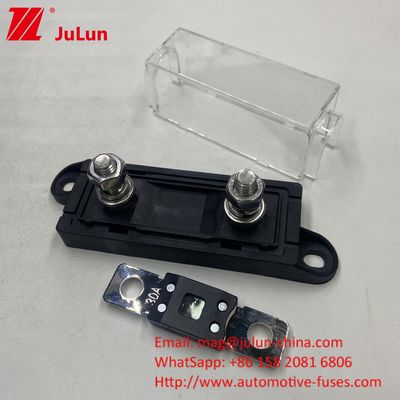 40A 50A 60A 70A 80A 100A 200A 250A 300A 400A 500A ANM Bloque de soporte de fusible automático de mechón con cubierta aislante transparente