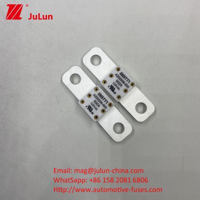 A202008 125VDC 100A Automóvil DC Fusiles de carga de automóviles eléctricos para EV Distancia de agujero 50,8 mm