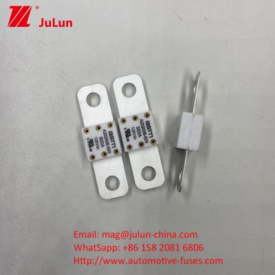 20KA Rompiendo A202008 ASTM 125V 150A Capacidad Cerámica de los fusibles para automóviles Montado de tornillo para seguridad y confiabilidad de los fusibles para automóviles