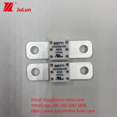 300A 125VDC Fusiles de baterías de automóviles ASTM personalizable fácil de instalar