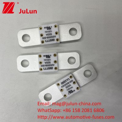 Fusiles de baterías de automóviles de alta potencia de 100 Amp 125VDC de cerámica para vehículos pesados