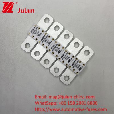 Fusiles de baterías de automóviles ASTM 50.8 Distancia entre 2 agujeros 200A 125VDC 20KA