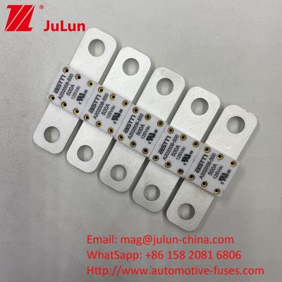 Fusiles de color blanco de cerámica ASTM 250A 125V en baterías de automóviles