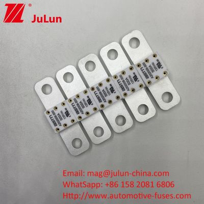Fusiles cerámicos para baterías de automóviles de metal ASTM 400A 125VDC para la industria automotriz 68*17.7*12mm
