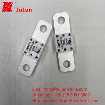 Fusiles para baterías de automóviles de cerámica EV 500A 125VDC ASTM Automotive